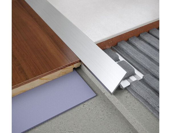 Profile de transition aluminium 1 m x 10 mm - Brenner - Brico Dépôt