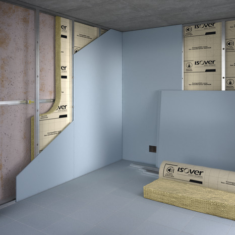 Plaque de plâtre BA 13 hydrofuge NF - 2,50 x 1,20 m - Brico Dépôt