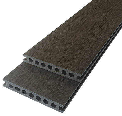 Lame de terrasse composite marron - Marque BLOOMA - Brico Dépôt
