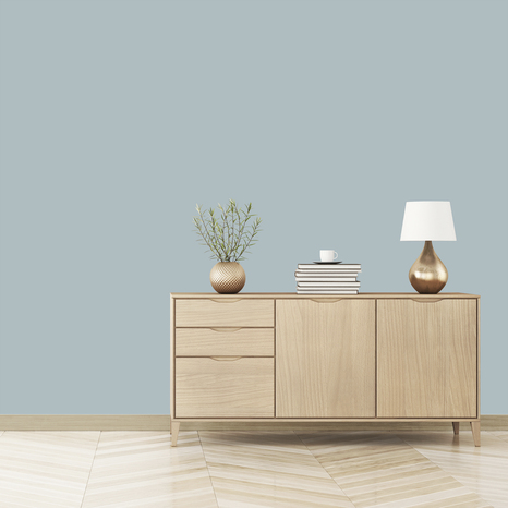 Peinture mur intérieur Satin 0,5 L Bleu cupcake - Ripolin - Brico Dépôt