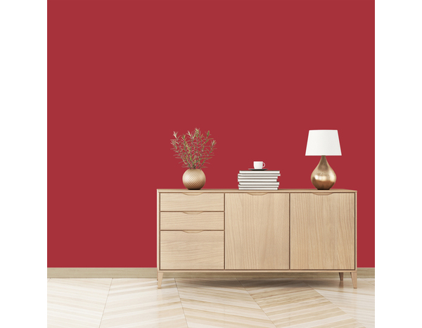 Peinture mur intérieur Satin 0,5 L Rouge profond - Ripolin - Brico Dépôt