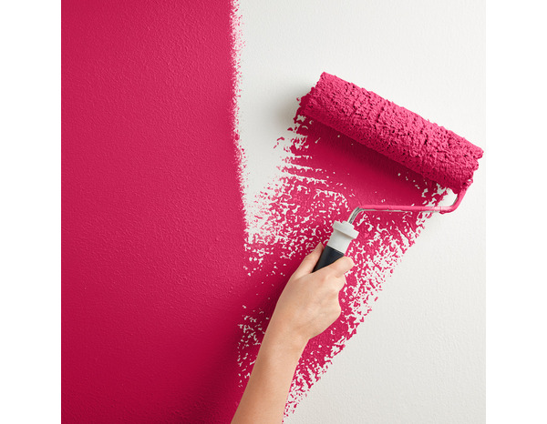 Peinture mur intérieur Mat 0,75 L Rose fuchsia - Evalux - Brico Dépôt