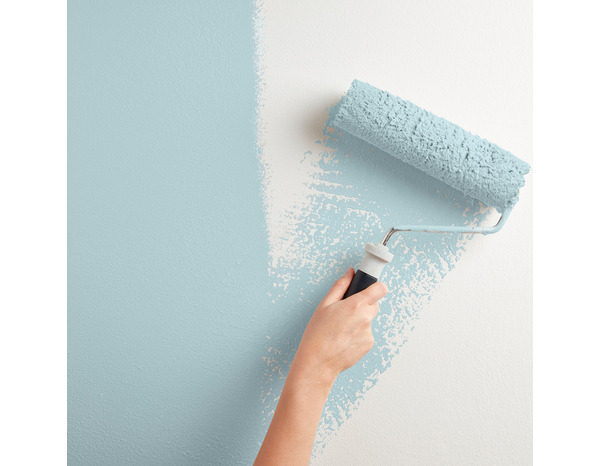 Peinture mur intérieur 2 en 1 Satin 2,5 L Bleu nordique - Evalux - Brico Dépôt