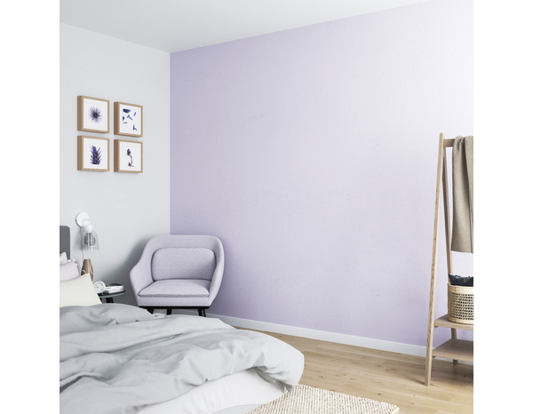 Peinture mur intérieur Satin 0,75 L Violet lilas - Evalux - Brico Dépôt
