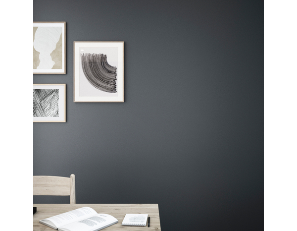 Peinture mur intérieur 2 en 1 Satin 2,5 L Gris charbon - Evalux - Brico Dépôt