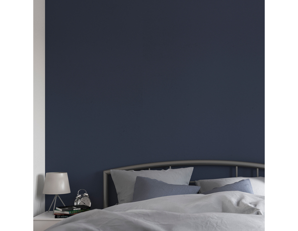 Peinture mur intérieur 2 en 1 Satin 0,75 L Bleu nuit - Evalux - Brico Dépôt