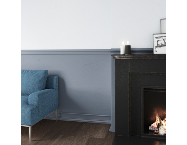 Peinture mur intérieur Mat 0,75 L Gris tourterelle - Evalux - Brico Dépôt