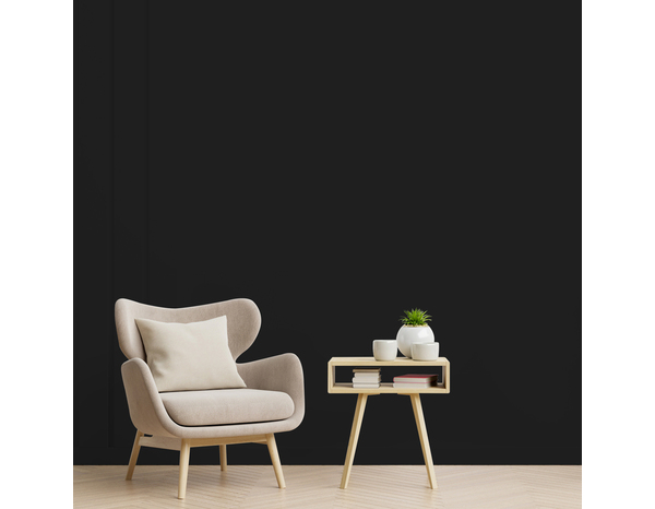 Peinture mur intérieur Satin 0,5 L Noir - Ripolin - Brico Dépôt