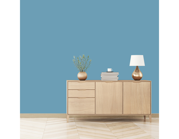 Peinture mur intérieur Satin 0,5 L Bleu moorea - Ripolin - Brico Dépôt
