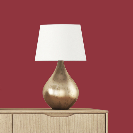 Peinture mur intérieur Satin 0,5 L Rouge profond - Ripolin - Brico Dépôt