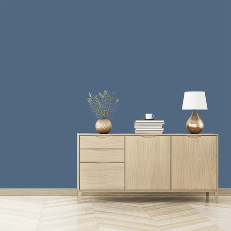 Peinture mur intérieur Satin 2,5 L Bleu seram - Ripolin - Brico Dépôt