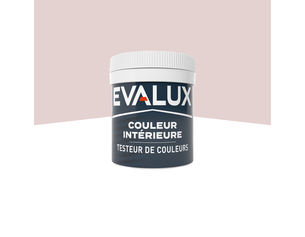 Testeur Peinture mur intérieur Mat 0,05 L Rose pétale - Evalux - Brico Dépôt