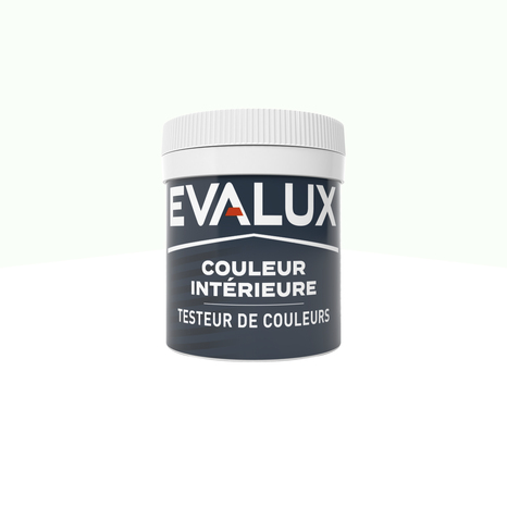 Testeur Peinture mur intérieur Mat 0,05 L Blanc coton - Evalux - Brico Dépôt