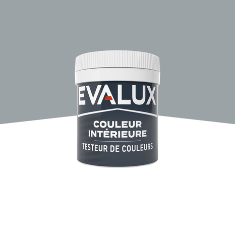 Testeur Peinture mur intérieur Mat 0,05 L Gris étain - Evalux - Brico Dépôt