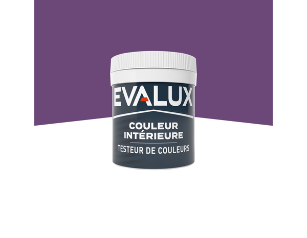 Testeur Peinture mur intérieur Mat 0,05 L ultra Violet - Evalux - Brico Dépôt