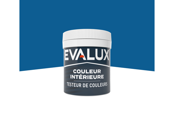 Testeur Peinture mur intérieur Mat 0,05 L Bleu électrique - Evalux - Brico Dépôt