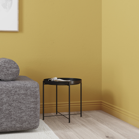 Peinture mur intérieur Mat 2,5 L Jaune safran - Evalux - Brico Dépôt