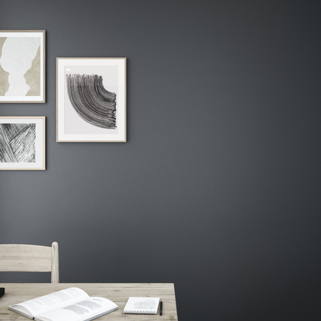 Peinture mur intérieur Mat 2,5 L Gris charbon - Evalux - Brico Dépôt