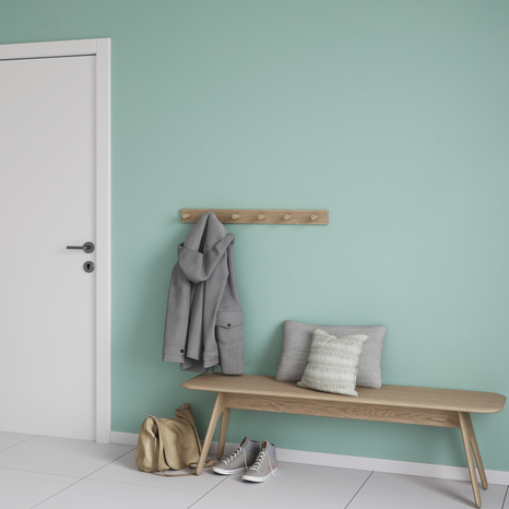 Peinture mur intérieur Mat 2,5 L Vert aqua - Evalux - Brico Dépôt