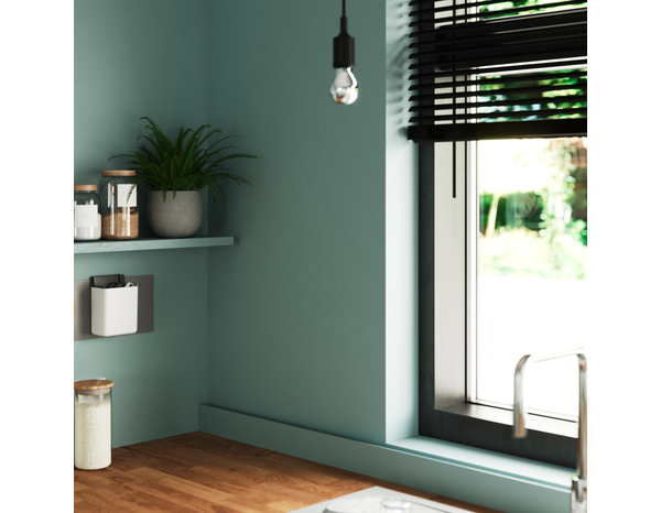 Peinture salle de bain et cuisine Satin 2,5 L Vert - Evalux - Brico Dépôt