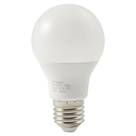 Lot de 3 ampoules LED E27 - 806 Lm, et 4000K - Brico Dépôt
