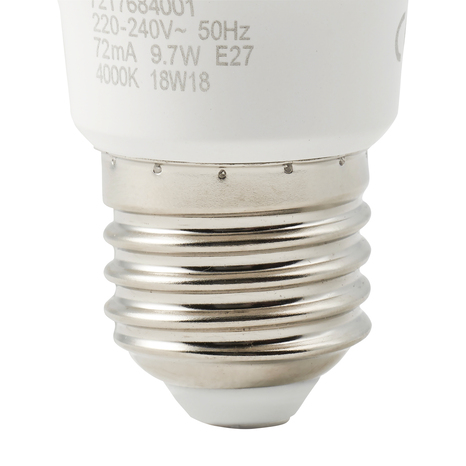 Lot de 3 ampoules LED E27 - 806 Lm, et 4000K - Brico Dépôt