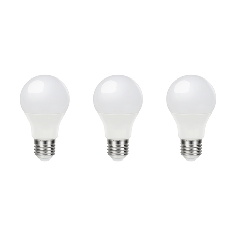 Lot de 3 ampoules LED E27 - 1055 Lm et 2700K - Brico Dépôt