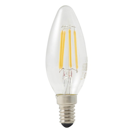 1 ampoule LED à filament E14 - 470 Lm et 2700K - Brico Dépôt