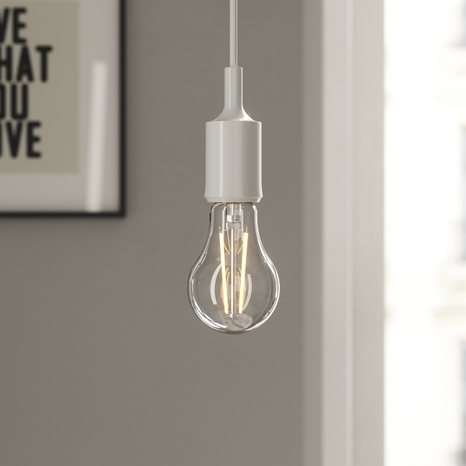 1 ampoule LED à filament E27 - 1521 Lm et 4000K dimmable - Brico Dépôt