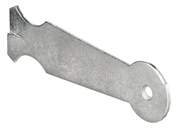 Patte à scellement avec tête ronde en acier zingué - Blanc - L. 190 mm - AFBAT - Brico Dépôt