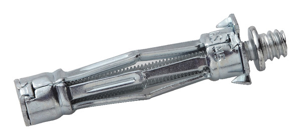 Chevilles + pattes à vis dim. 5 x 55  boîte de 10 - Molly - Brico Dépôt