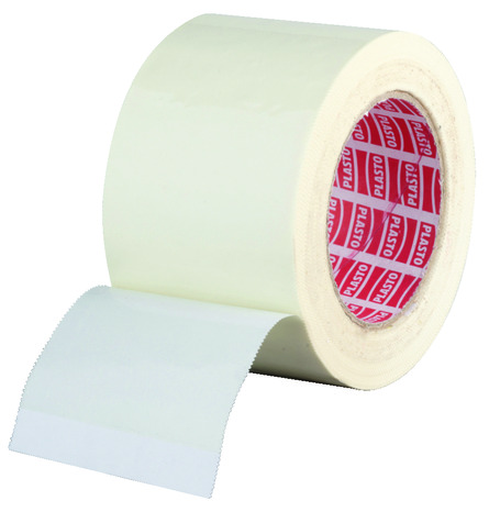 Adhésif de jonction pour laine de verre ou laine de roche - 75 mm X 66 m - Plasto - Brico Dépôt