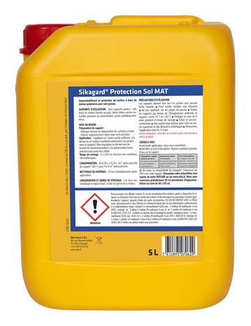 Imperméabilisant et protection sol mat 5L - Sika - Brico Dépôt