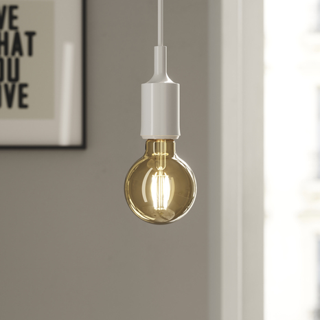 1 ampoule LED à filament E27 - 470 Lm et 1800K - Brico Dépôt