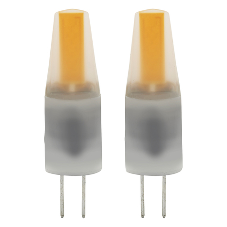 Lot de 2 ampoules LED G4 - 180 Lm et 2700K - Brico Dépôt