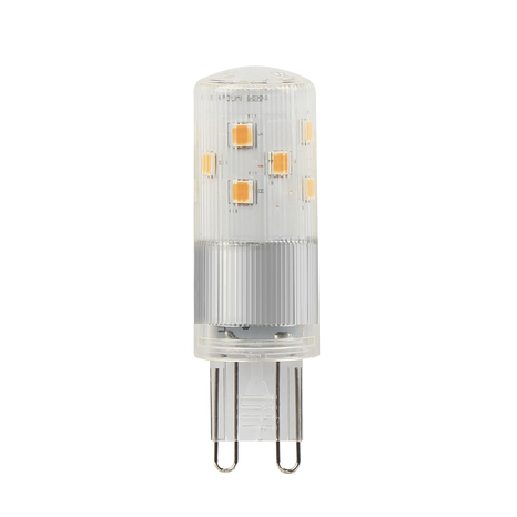Lot de 2 ampoules LED G9 - 470 Lm et 2700K - Brico Dépôt