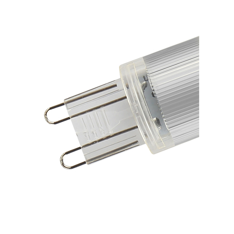 Lot de 2 ampoules LED G9 - 470 Lm et 2700K - Brico Dépôt