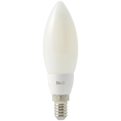 1 ampoule LED à filament E14 - 650 Lm et 4000K dimmable - Brico Dépôt