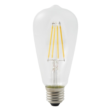 1 ampoule LED à filament E27 - 806 Lm et 2700K - Brico Dépôt