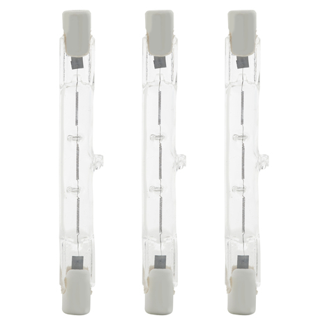 Lot de 3 ampoules halogène R7s 120W - 2270 Lm et 3000K dimmable - Brico Dépôt