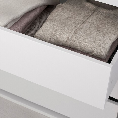 Tiroir simple décor blanc Homny H. 16 X L. 75 X P. 58 cm - Cooke and Lewis - Brico Dépôt