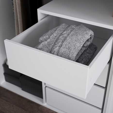 Tiroir simple décor blanc Homny H. 16 X L. 50 X P. 58 cm - Cooke and Lewis - Brico Dépôt