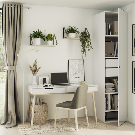 Caisson blanc Homny H. 225 X L. 50 X P. 58 cm - Cooke and Lewis - Brico Dépôt