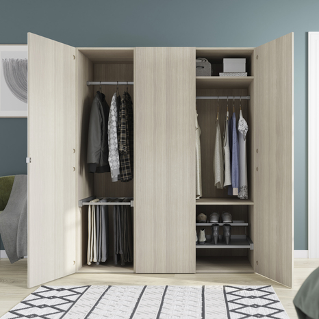 Caisson imitation chêne clair Homny H. 187 X L. 100 X P. 58 cm - Cooke and Lewis - Brico Dépôt