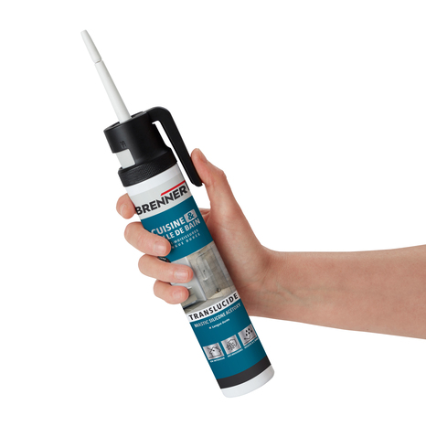 Kit accessoires silicone transparent - Brenner - Brico Dépôt