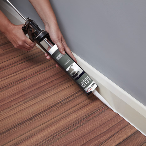 Joint finition parquet blanc 280 ml - Brenner - Brico Dépôt