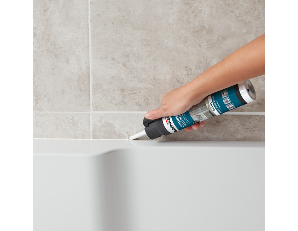 Pistolet silicone intérieur blanc 200 ml - Brenner - Brico Dépôt