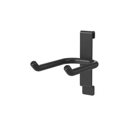 Lot de 6 crochets noir mat en acier S/M/XL - Cooke and Lewis - Brico Dépôt