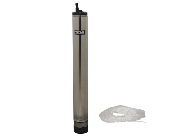 Pompe de puits "TITAN" 1000 W - 6000 L/h. - Titan - Brico Dépôt