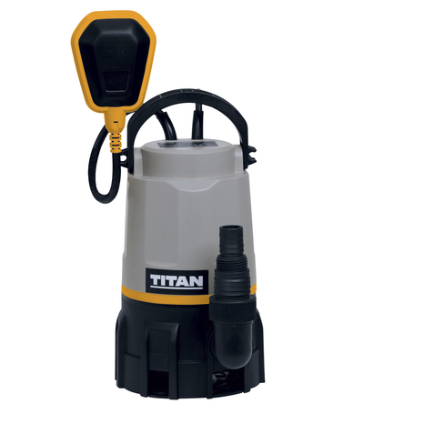 Pompe vide-cave "TITAN" à eaux chargées 400 W - 10000 L/h. - Titan - Brico Dépôt